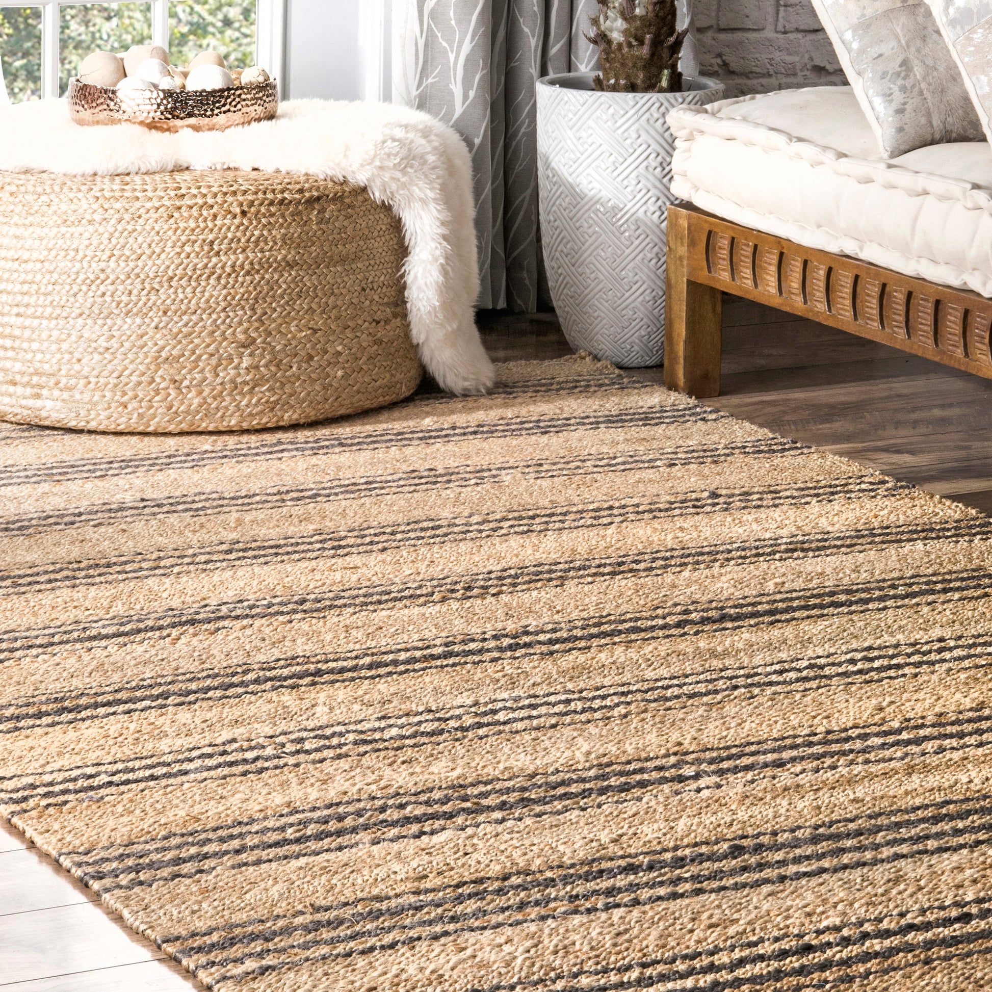 Nuloom Sandy Nsa1615A Natural Area Rug