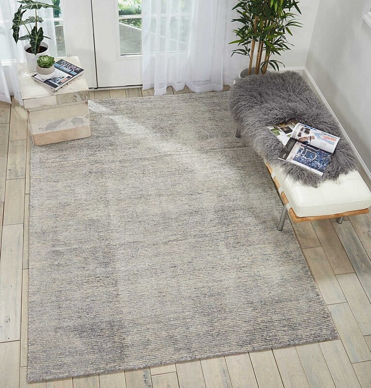 Nourison Weston Wes01 Silver Birch Area Rug