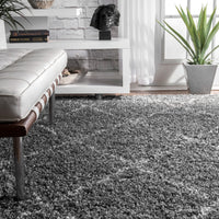 Nuloom Tess Moroccan Nte2947B Gray Area Rug