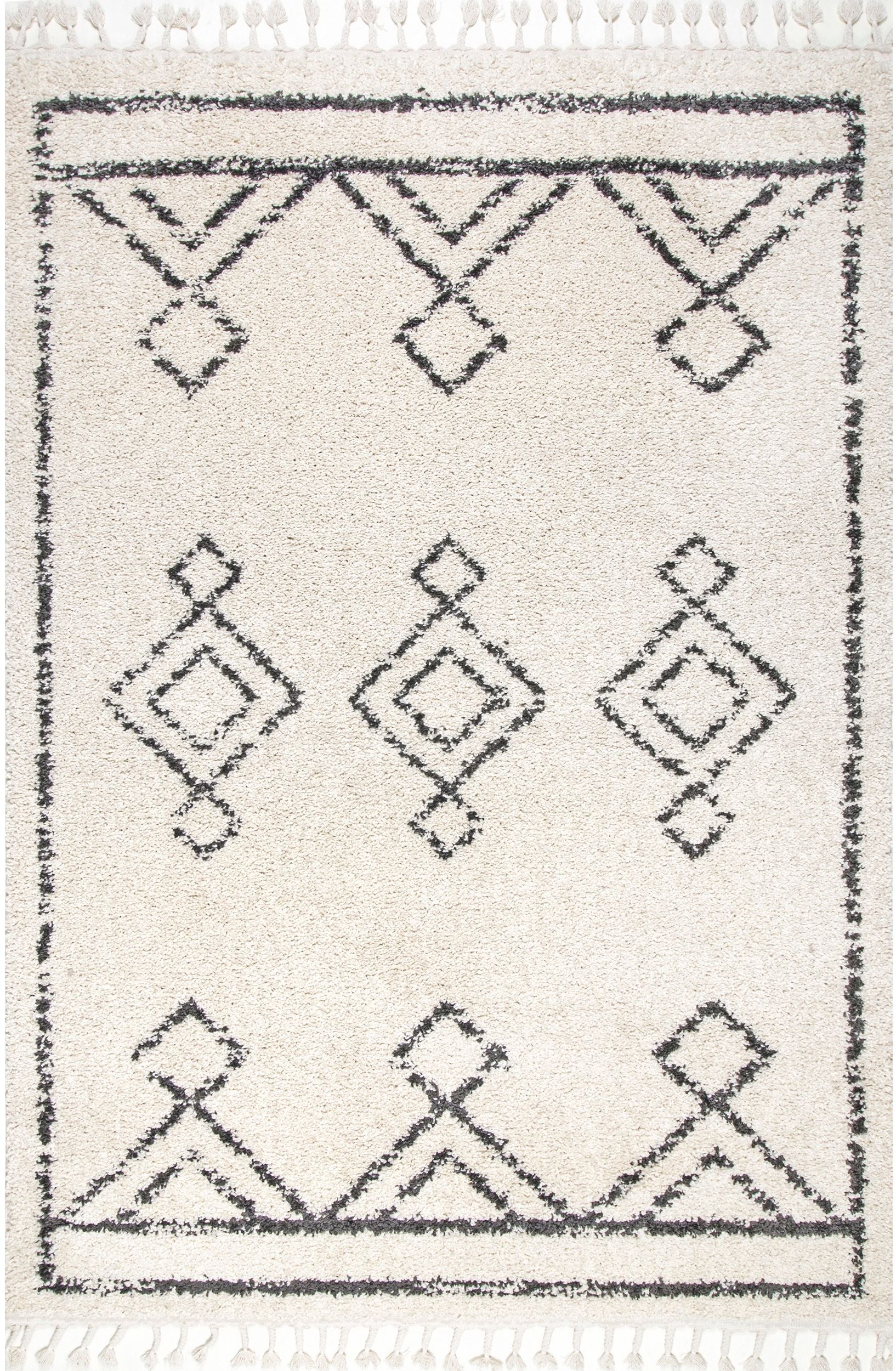 Nuloom Mackie Moroccan Nma1837C Off White Area Rug