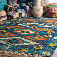 Nuloom Jaye Nja3348A Blue Area Rug