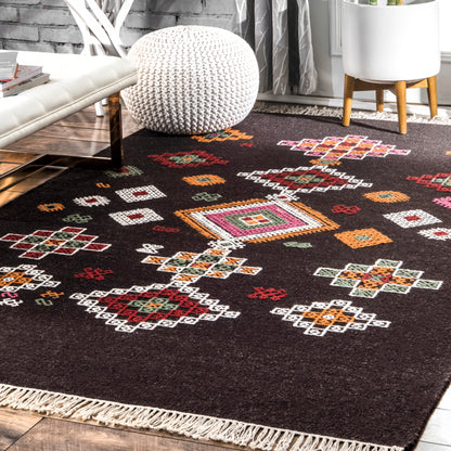 Nuloom Aztec Nakish Naz2709A Brown Area Rug