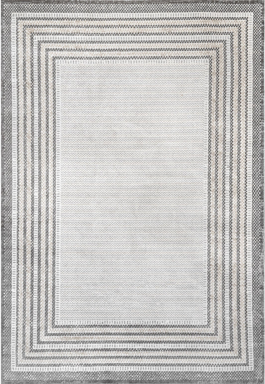 AreaRugs.com Wavaj Nwa1286A Gray Area Rug