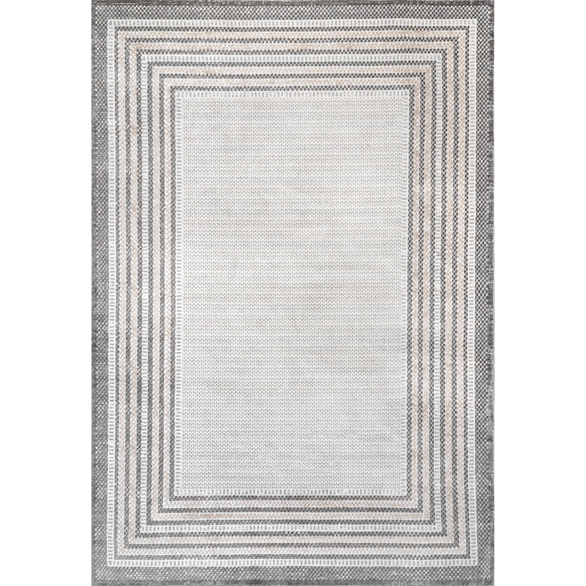 AreaRugs.com Wavaj Nwa1286A Gray Area Rug