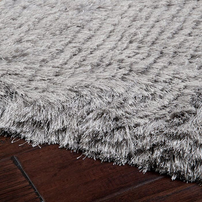 Surya Whisper Whi-1003 Light Gray Shag Area Rug