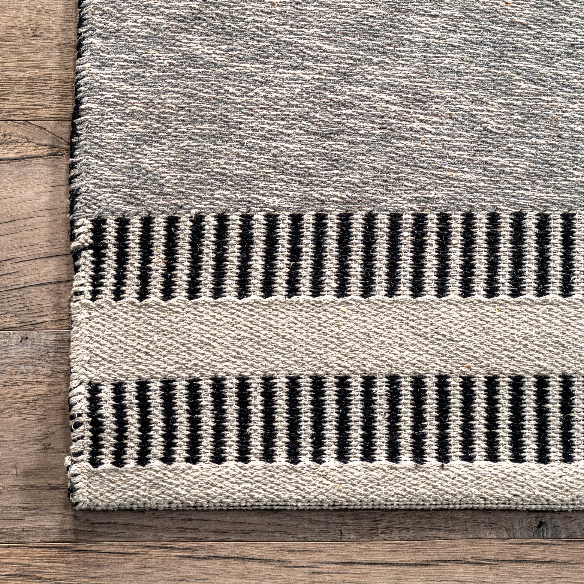 Nuloom Estella Modern Cotton Nes1591A Gray Area Rug