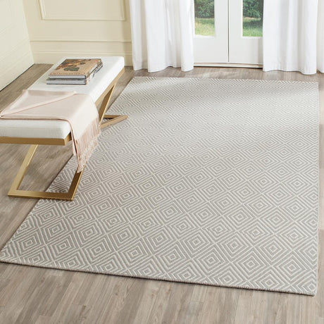 Safavieh Wilton Wil715D Light Grey / Ivory Rugs.