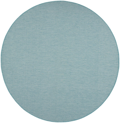 Nourison Positano Pos01 Aqua Area Rug