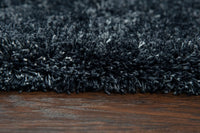 Rizzy Whistler Wis101 Charcoal Shag Area Rug