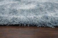 Rizzy Whistler Wis102 Blue Shag Area Rug
