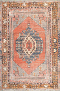 Nuloom Kamila Tribal Nka2609A Orange Area Rug