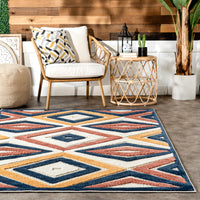 Nuloom Salena Transitional Nsa2369A Blue Area Rug