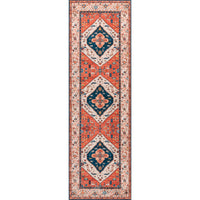 AreaRugs.com Wavaj Nwa1056A Rust Area Rug