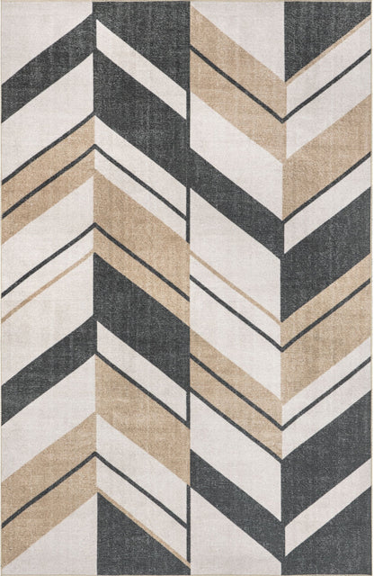 AreaRugs.com Wavaj Nwa1302A Beige Area Rug