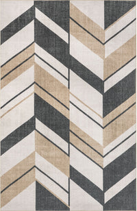 AreaRugs.com Wavaj Nwa1302A Beige Area Rug