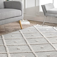 Nuloom Diamond Deyton Ndi2326A Gray Area Rug