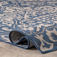 Nuloom Lane Elegant Nla1801B Blue Area Rug