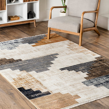 Nuloom Vanita Southwestern Nva1548A Beige Area Rug