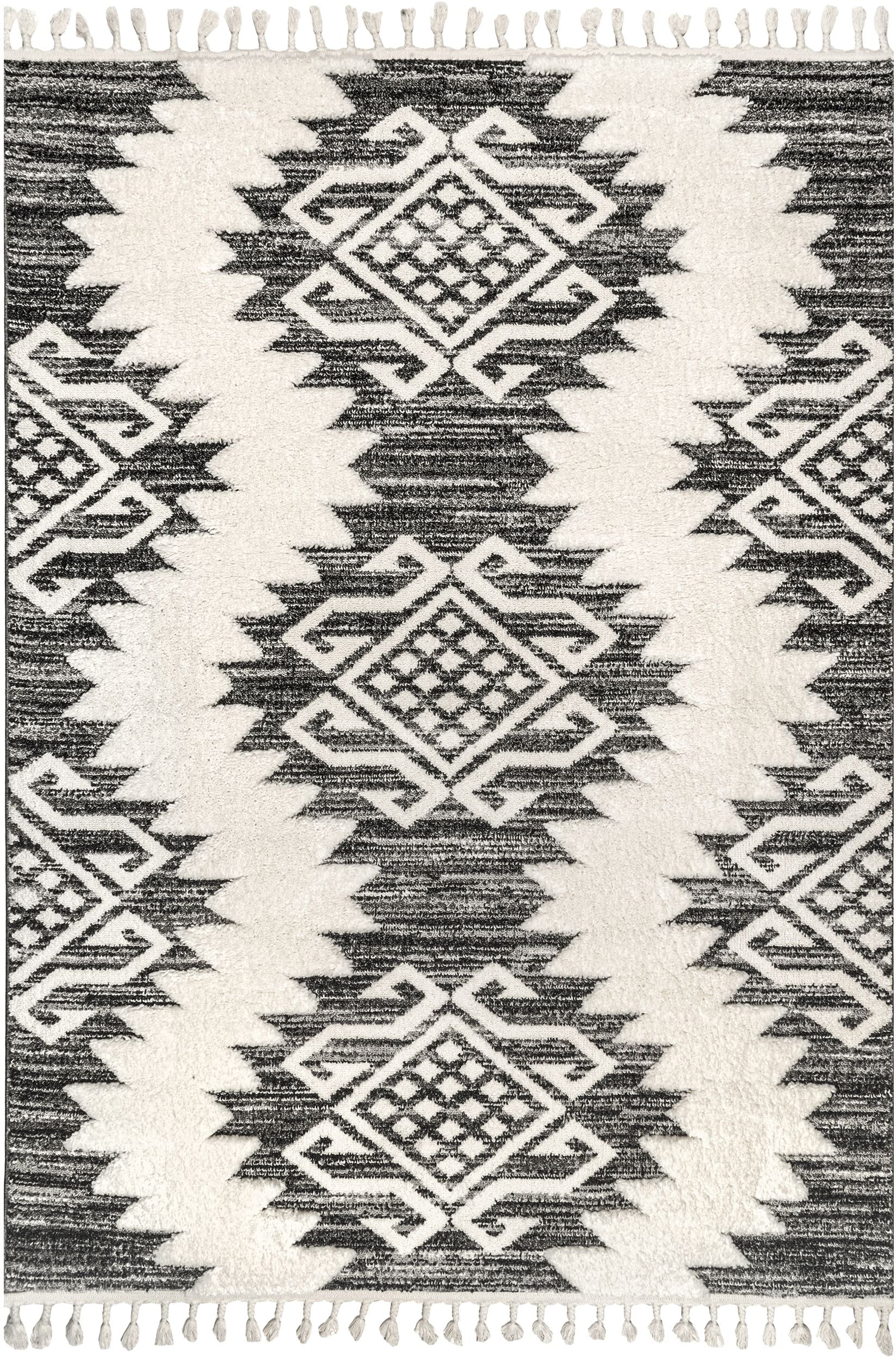 Nuloom Mikayla Tribal Nmi2940A Gray Area Rug