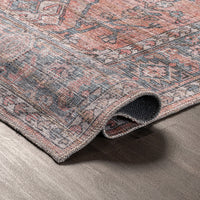 AreaRugs.com Wavaj Nwa1237A Rust Area Rug