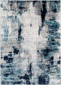 Surya Wanderlust Wnl-2309 Sky Blue, Ink Blue Area Rug