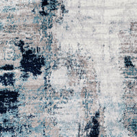 Surya Wanderlust Wnl-2309 Sky Blue, Ink Blue Area Rug