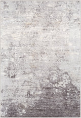 Surya Wanderlust Wnl-2310 Light Slate, White Rug.