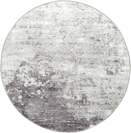 Surya Wanderlust Wnl-2310 Light Slate, White Rug.