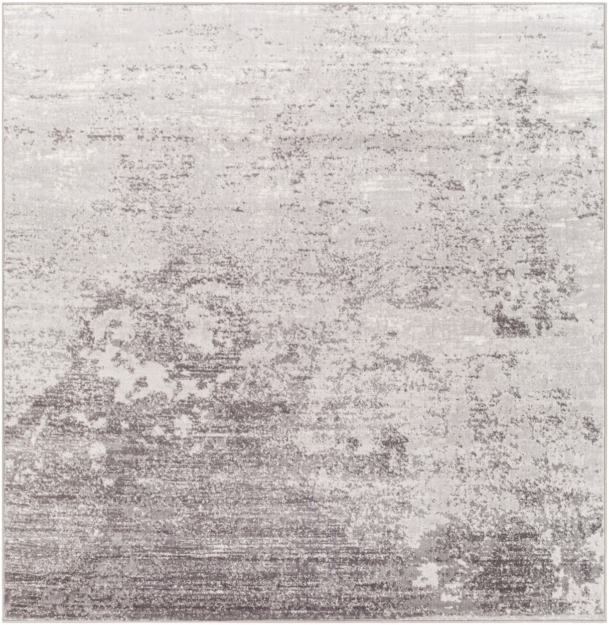 Surya Wanderlust Wnl-2310 Light Slate, White Rug.