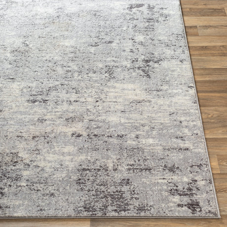 Surya Wanderlust Wnl-2310 Light Slate, White Rug.