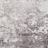 Surya Wanderlust Wnl-2310 Light Slate, White Rug.