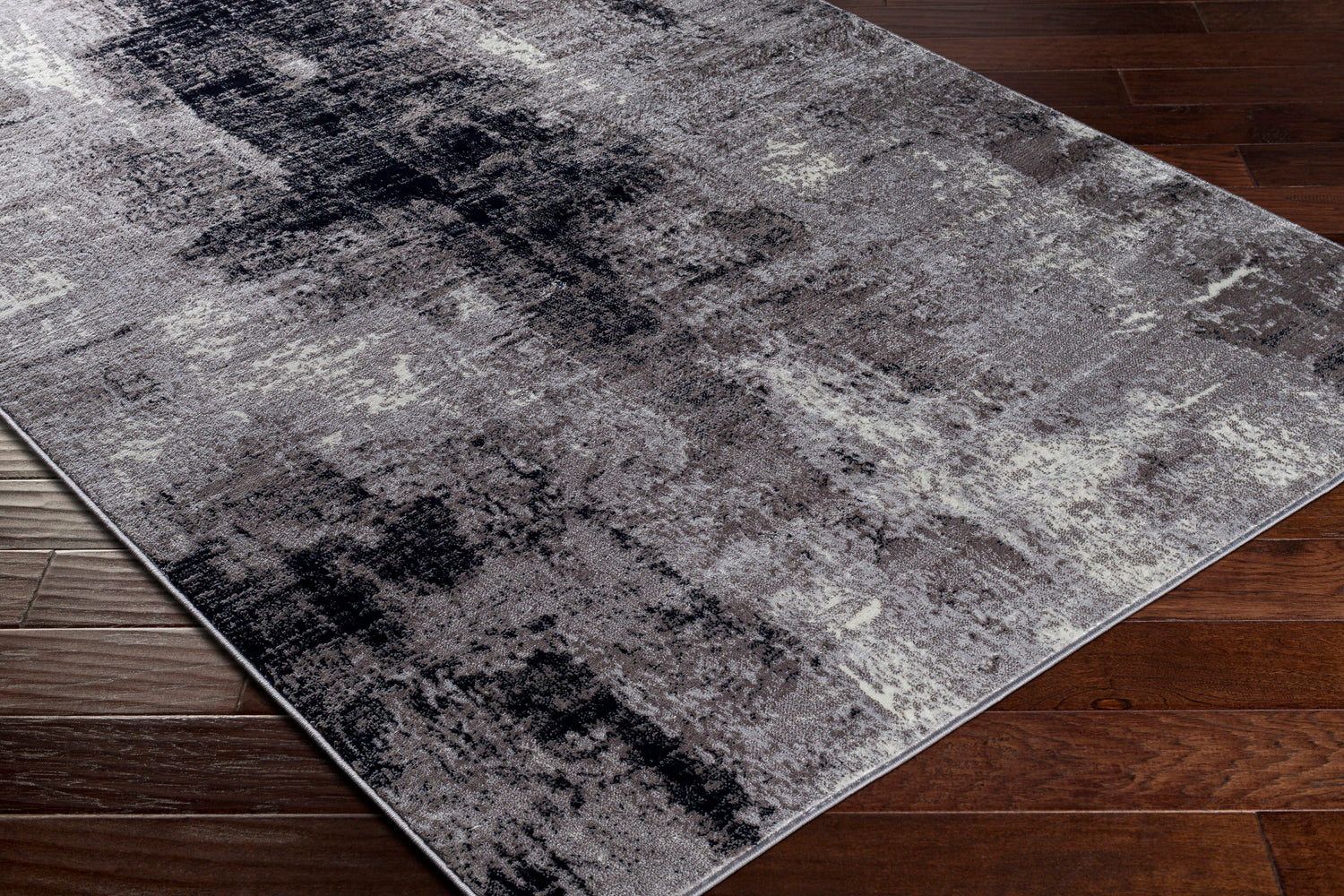 Surya Wanderlust Wnl-2327 Black Rug.