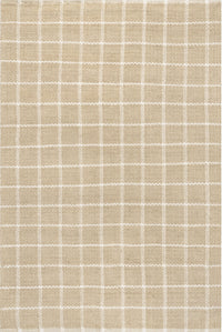 Nuloom Ella Farmhouse Checkered Nel1962A Natural Area Rug