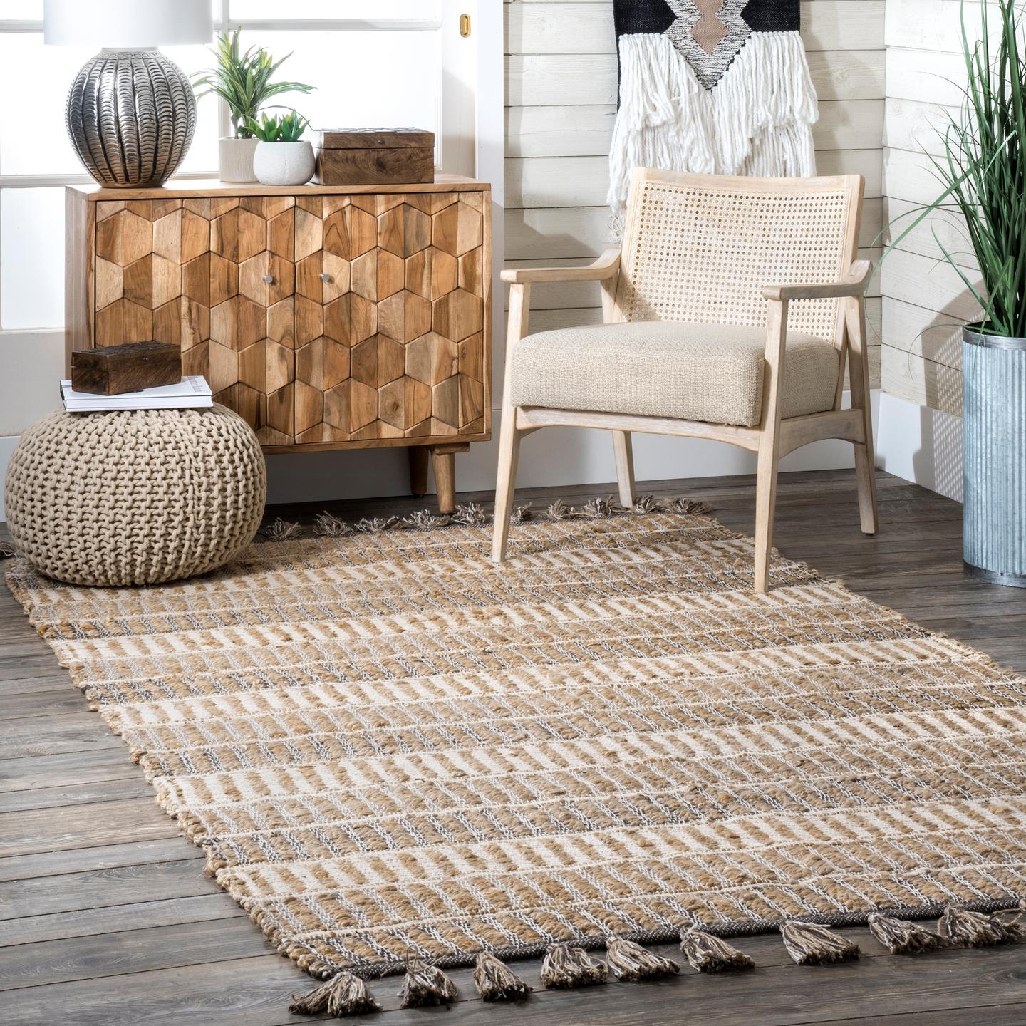 Nuloom Kelvan Entwining Bar Nke3069A Multi Area Rug