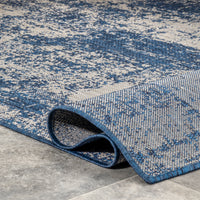 Nuloom Maeve Mottled Nma1780A Blue Area Rug