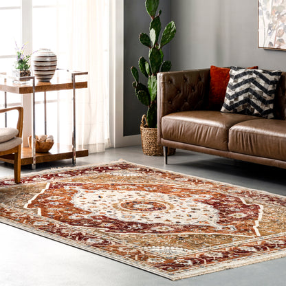 Nuloom Jaime Nja1528A Beige Area Rug