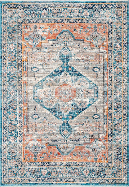 Nuloom Brynn Petalled Nbr2281A Beige Area Rug