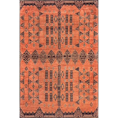 Nuloom Quincy Blend Traditional Nqu1422A Rust Area Rug