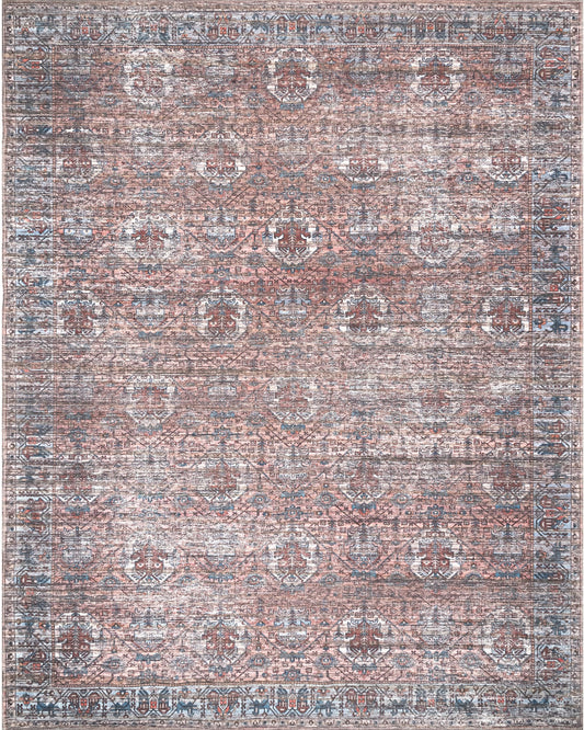 AreaRugs.com Wavaj Nwa1231A Blue Area Rug