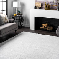 Nuloom Gynel Cloudy Ngy2913E Snow White Area Rug