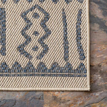 Nuloom Noemi Tribal Relief Nno2846A Light Gray Area Rug
