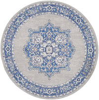 Nourison Whimsicle Whs03 Grey Blue Area Rug