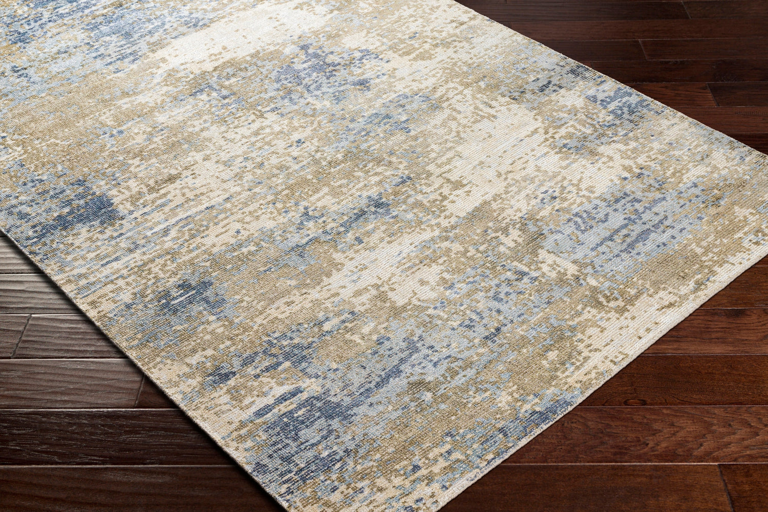 Surya Wilson Wsn-2306 Beige, Wheat, Denim Rugs.