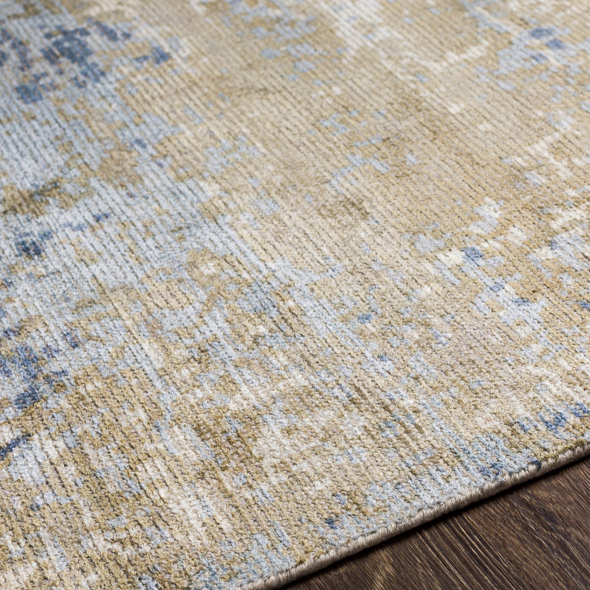 Surya Wilson Wsn-2306 Beige, Wheat, Denim Area Rug