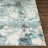 Surya Wilson Wsn-2307 Teal, Beige, Wheat, Sage Rugs.