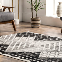 Nuloom Patty Diamonds Npa1735A Gray Area Rug