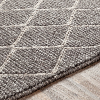 Surya Whistler Wsr-2301 Charcoal, Oatmeal Area Rug