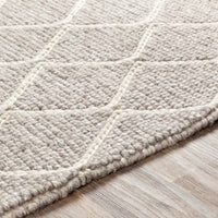 Surya Whistler Wsr-2303 Gray, Cream Area Rug