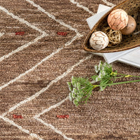 Nuloom Sharie And Global Inspired Nsh2783A Brown Area Rug