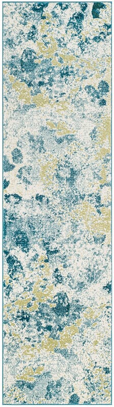 Safavieh Watercolor Wtc696B Ivory / Light Blue Rugs.